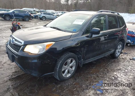 2014 Subaru Forester 2.5I Premium из США, поврежденный, VIN JF2SJAEC6EH531020